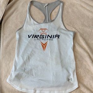 Virginia lacrosse tank top